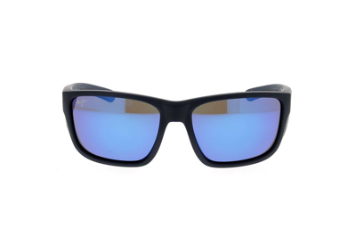 Maui Jim Amberjack Polarized Sunglasses In Black