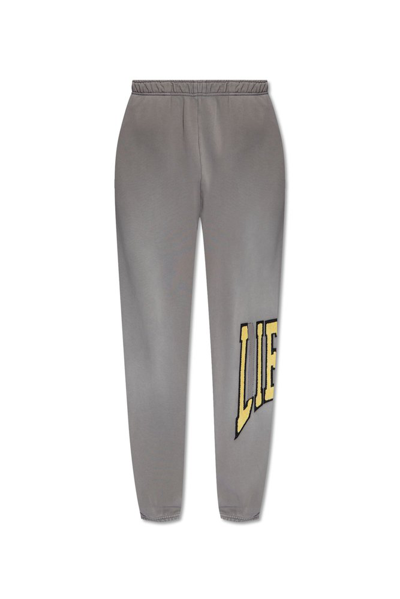 Diesel P-marchi Cotton Track Pants In Grau