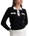 Qu Style Sweater In Black