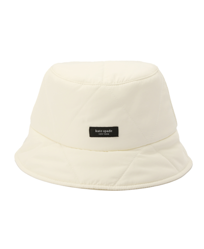 Kate Spade Women's Sam Quilted Bucket Hat In Black