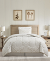 Sunham Neutral Damask 8-pc. Comforter Set In Neutral
