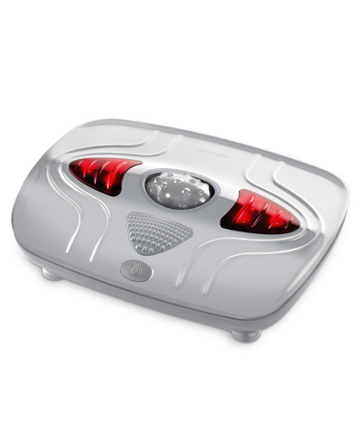 Homedics Vibration Foot Massager With Soothing Heat In Gray