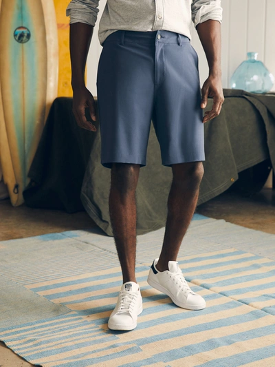Faherty Belt Loop All Day Shorts (9") In Dark Blue Nights
