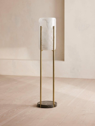 Soho Home Lea Floor Lamp In White