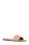 New York And Company Women's Naia Flat Sandal In Beige