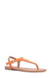 New York And Company Women's Nari Flat Sandal In Orange