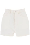 Kenzo Japanese Denim Shorts In White