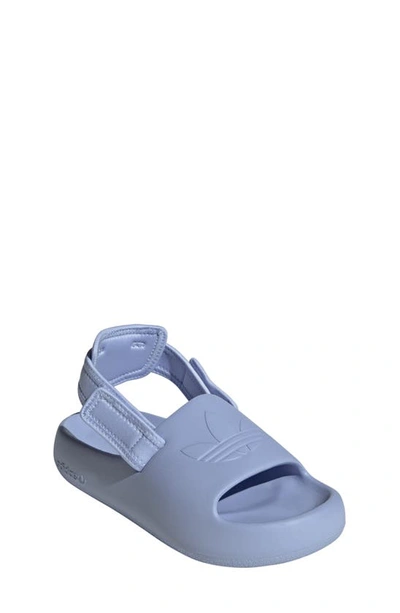 Adidas Originals Adidas Big Kids' Originals Adifom Adilette Slide Sandals In Periwinkle/periwinkle/periwinkle