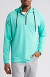 SWANNIES VANDYKE HALF ZIP HOODIE