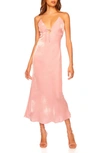 Susana Monaco Velvet Slipdress In Ballet Slipper