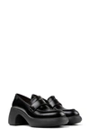 Camper 67mm Thelma Platform Loafers In Black