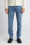 Frame Boyne Mid-rise Straight-leg Jeans In Blue
