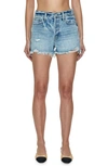 PISTOLA PISTOLA NOVA HIGH WAIST CUTOFF DENIM SHORTS