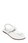 Bernardo Maverick 2 Toe Loop Sandal In White