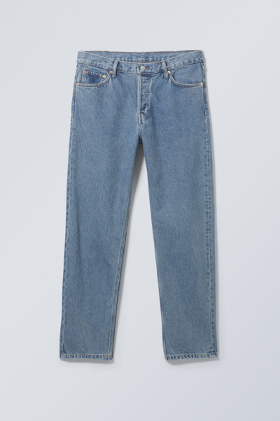 Weekday Barrel Relaxed Tapered Jeans In Blue