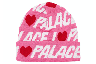 Pre-owned Palace I Love  Beanie Fruity Pink