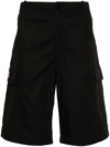 Kenzo Cargo Workwear Short In Black
