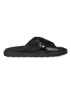 TOD'S TIMELESS LEATHER SLIDES
