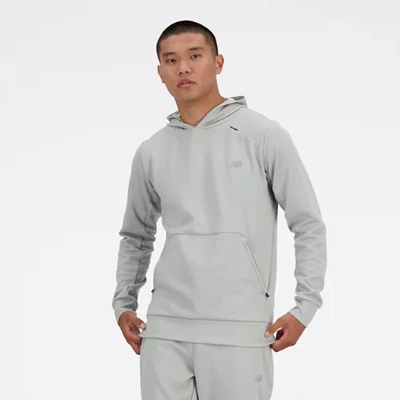 New Balance Men's Tech Knit Hoodie In Grey