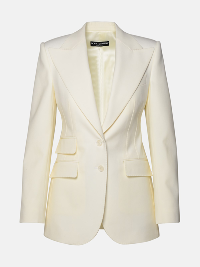 Dolce & Gabbana Blazer Over In White