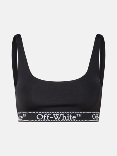 Off-white Top Sportivo Logo Band In Black