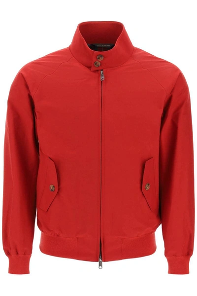 Baracuta G9 Harrington Jacket In Red