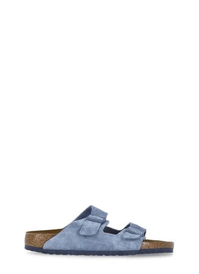 Birkenstock Flat Sandals  Woman Color Blue