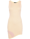Gcds Pink Comma Minidress In Pink & Purple