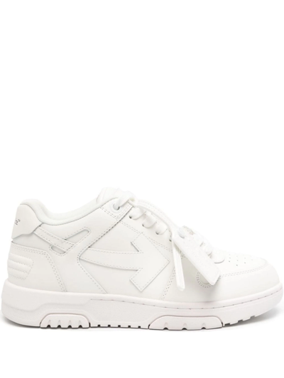 Off-white Out Of Office Leather Trainers In White