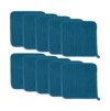 Comfy Cubs Muslin Washcloths, Pack Of 10 With Gift Box In Neptune