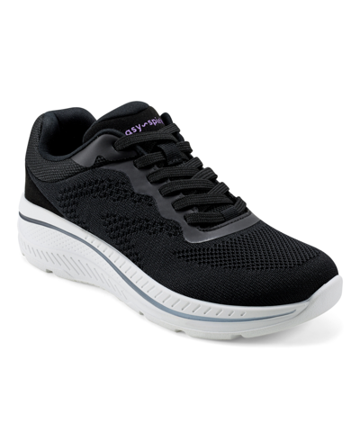 Easy Spirit Pippa 2 Womens Fitness Performance Running & Training Shoes In Black