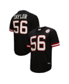 Mitchell & Ness Men's  Lawrence Taylor Black New York Giants Retired Player Name & Number Mesh Top In Black