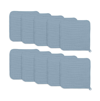 Comfy Cubs Muslin Washcloths, Pack Of 10 With Gift Box In Pacific Blue