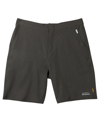Quiksilver Waterman Men's Suva Amphibian 20" Hybrid Shorts In Dark Gray Heather