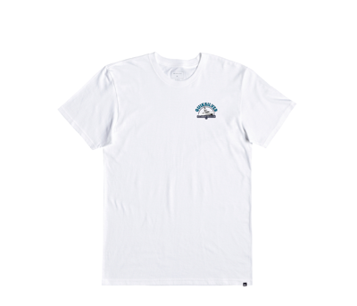Quiksilver Waterman Men's Heading Out Crewneck T-shirt In White