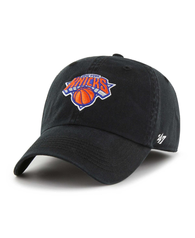 47 Brand Men's ' Black Los Angeles Lakers Classic Franchise Flex Hat
