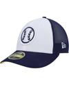 New Era Men's  White, Navy Milwaukee Brewers 2023 On-field Batting Practice Low Profile 59fifty Fitte In White,navy