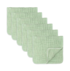 Comfy Cubs Muslin Burp Cloths, Pack Of 6 In Sage