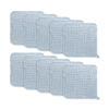 Comfy Cubs Muslin Washcloths, Pack Of 10 With Gift Box In Gray