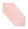 Comfy Cubs Muslin Burp Cloths, Pack Of 6 In Pink