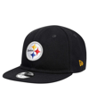 NEW ERA INFANT BOYS AND GIRLS NEW ERA BLACK PITTSBURGH STEELERS MY 1ST 9FIFTY ADJUSTABLE HAT