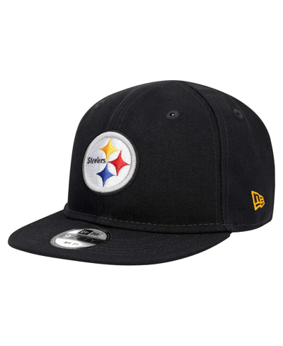 New Era Babies' Infant Boys And Girls  Black Pittsburgh Steelers My 1st 9fifty Adjustable Hat
