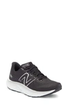 New Balance Womens Running Lifestyle Athletic And Training Shoes In Black/ Silver Metallic