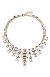 EYE CANDY LOS ANGELES ANGELA CRYSTAL STATEMENT NECKLACE