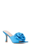 New York And Company Women's Gardenia Heel Slide In Vivid Blue