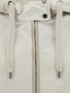 Brunello Cucinelli Coats White In Corda