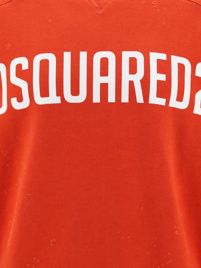 Dsquared2 Felpa In Orange