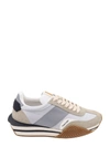 TOM FORD NYLON AND SUEDE SNEAKERS