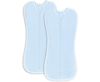 Comfy Cubs Zipper Swaddles, Pack Of 2 In Blue