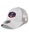 NEW ERA MEN'S NEW ERA HEATHER GRAY HOUSTON TEXANS 2023 AFC SOUTH DIVISION CHAMPIONS LOCKER ROOM TROPHY COLLE